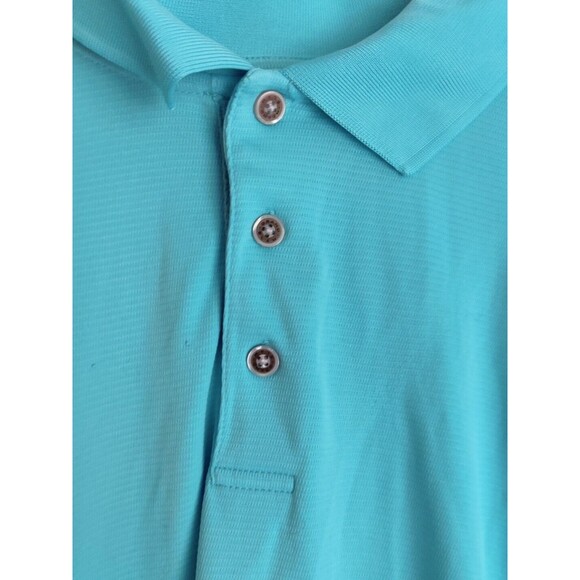 Grand Slam Golf Polo Blue Shirt Top Mens Size XXL 2X Light Blue 100% Polyester - Picture 7 of 11